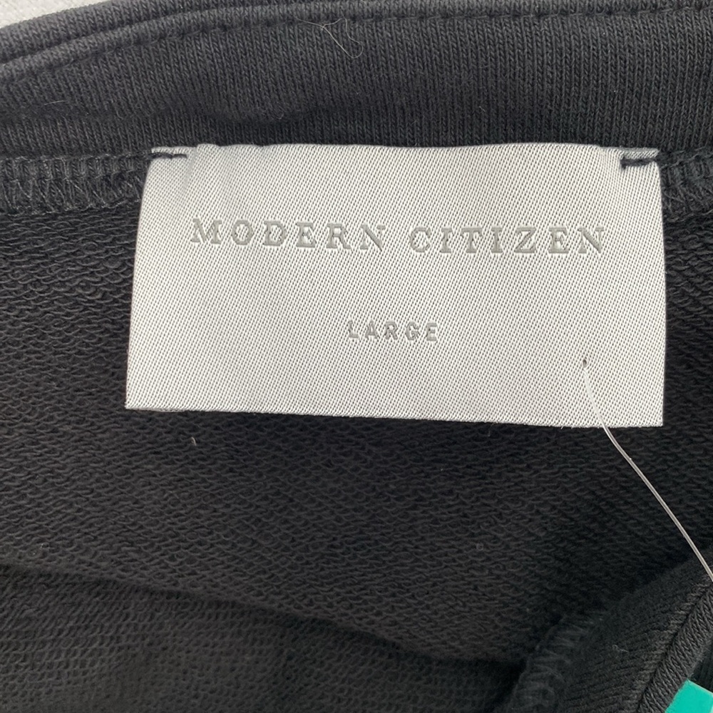 Modern Citizen Black Long Sleeve Tie Waist Dress - Picture 3 of 4